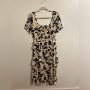 Midi Floral Dress
